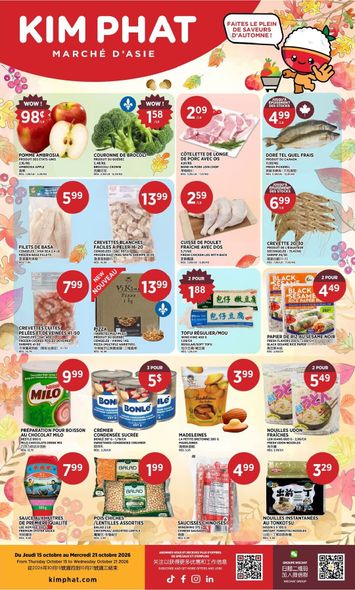 Flyer Kim Phat - Kim Phat valid since 10-15 until 10-21 - page 1