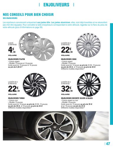 Catalogue E.Leclerc - E.Leclerc - L'auto valable dès le 12/05 au 27/03 - page 47