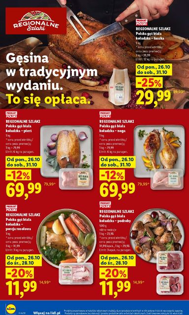 Leták Lidl Polsko - Lidl Polsko od 26.10. do 31.10. - strana 56