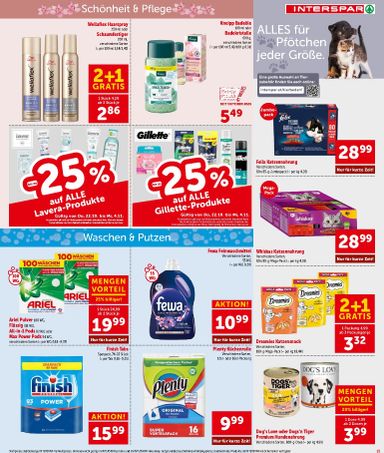 INTERSPAR-Flugblatt - INTERSPAR gültig ab 22.10. bis 04.11. - seite 16