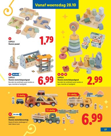 Folder Lidl - Lidl - Speelgoedboek van 09-10 tot 05-12 - side 27