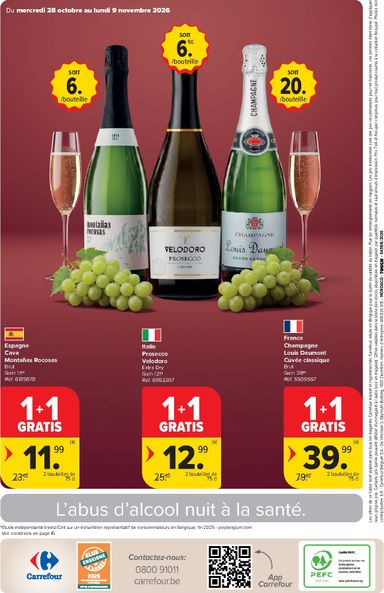 Folder Carrefour - Carrefour - Foire aux vins van 28/10 tot 09/11 - side 16