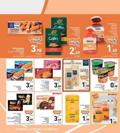 Volantino Spazio Conad - Spazio Conad valido dal 16/10 al 29/10 - pagina 14
