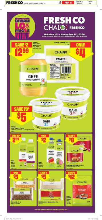 Flyer FreshCo - Freshco - Special Promotion valid since 10-15 until 11-11 - page 1