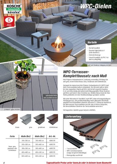 Prospekt toom - Toom - Gartenbaustoffe gültig ab 01.03. bis 31.12. - seite 4