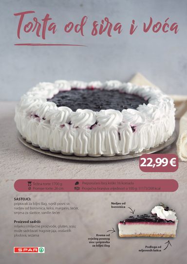 Katalog INTERSPAR - Interspar - Torte vrijedi od 10.08. do 31.12. - stranica 3