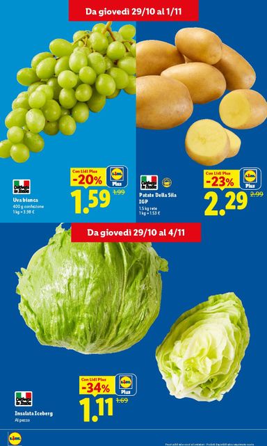 Volantino Lidl - Lidl - Fresca e conveniente valido dal 29/10 al 04/11 - pagina 4