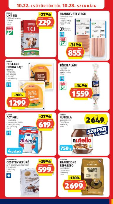 Akciós újság Aldi - Aldi érvényes 10.22.-tól 10.28.-ig - 11 oldal