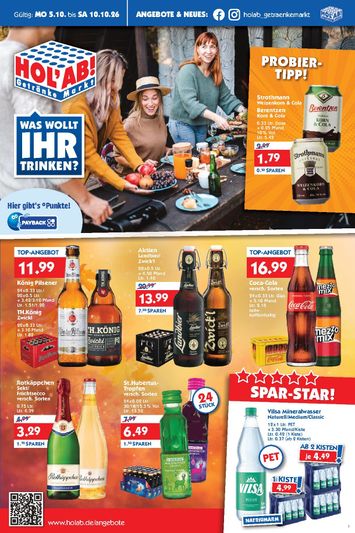 Prospekt HOL’AB - HOL’AB gültig ab 05.10. bis 10.10. - seite 1