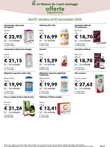 Volantino NaturaSì - NaturaSì valido dal 07/10 al 03/11 - pagina 53