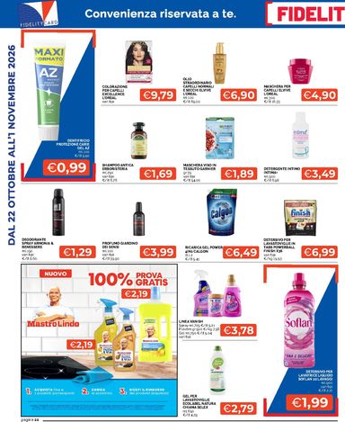 Volantino Mercatò - Mercatò valido dal 22/10 al 01/11 - pagina 22