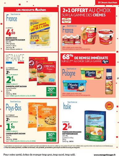 Catalogue Auchan - Auchan - 25 jours 2 hypers - Hypermarché valable dès le 03/11 au 08/11 - page 27