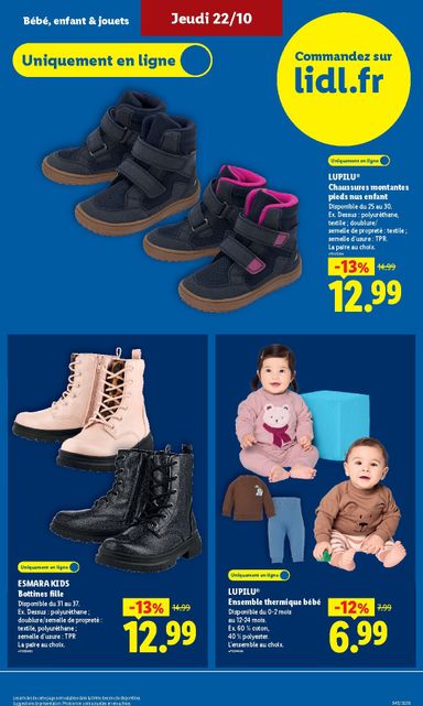 Catalogue Lidl - Lidl valable dès le 22/10 au 28/10 - page 37