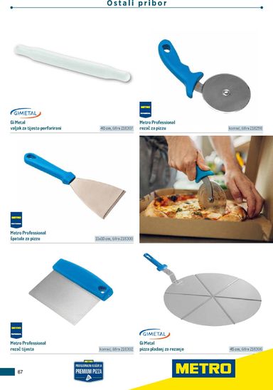 Katalog Metro - Metro - Poslovna rješenja - Pizzeria vrijedi od 06.07. do 31.12. - stranica 67
