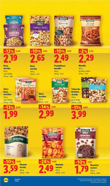 Leták Lidl - Lidl - Dlhodobo zlacnené od 03.07. do 31.12. - strana 15