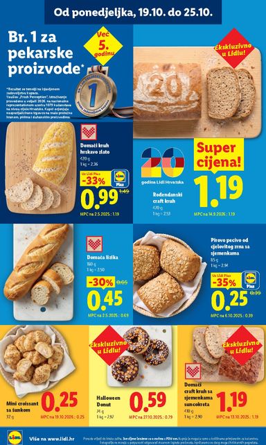 Katalog Lidl - Lidl vrijedi od 19.10. do 25.10. - stranica 10