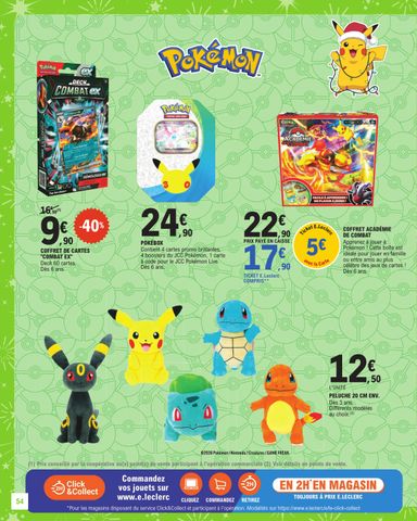 Catalogue E.Leclerc - E.Leclerc - Jouets de Noël valable dès le 20/10 au 05/12 - page 54