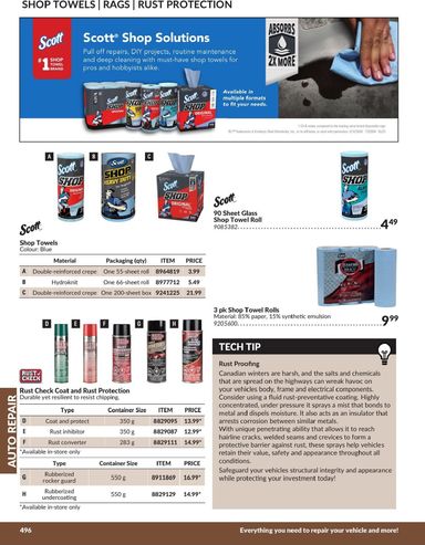 Flyer Princess Auto - Princess Auto - Auto Repair valid since 04-21 until 12-31 - page 31