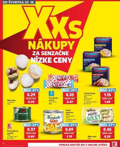 Leták Kaufland - Kaufland od 29.10. do 04.11. - strana 38