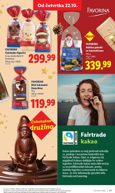 Katalog Lidl - Lidl - Favorina od 22.10 do 31.12 - strana 11
