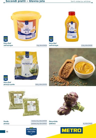 Katalog Metro - Metro - Poslovna rješenja - Trattoria vrijedi od 04.03. do 31.12. - stranica 55