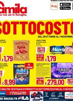 Volantini Famila da giovedì 29/10