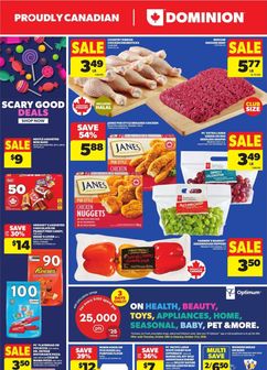 Dominion flyer from Thursday 10-29