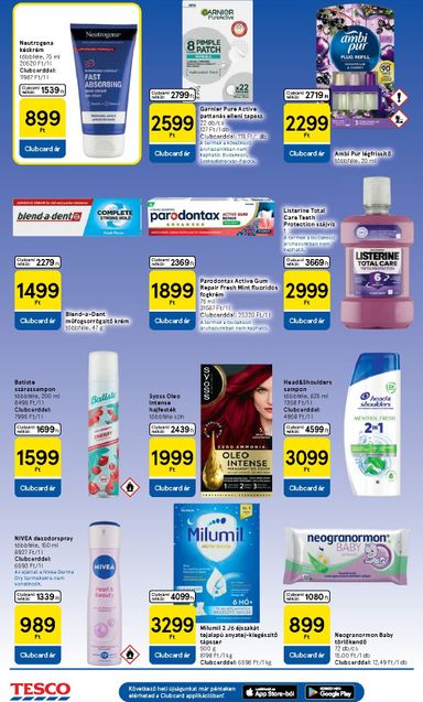 Akciós újság Tesco - Tesco érvényes 10.21.-tól 10.28.-ig - 8 oldal