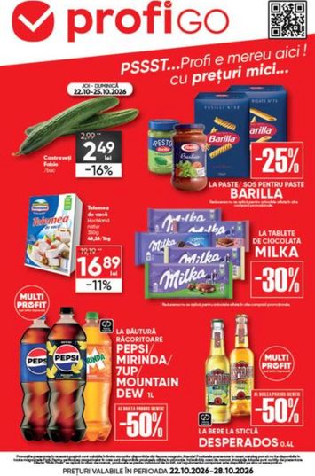 Catalogul PROFI - PROFI Go de la 22.10. până la 28.10. - pagina 1
