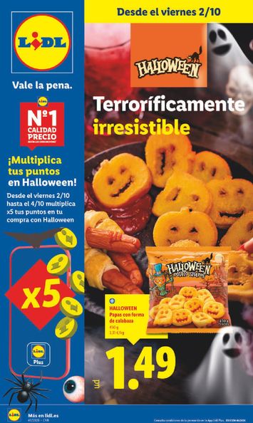 Folleto Lidl - Lidl - Halloween del 02/10 al 08/10 - página 1