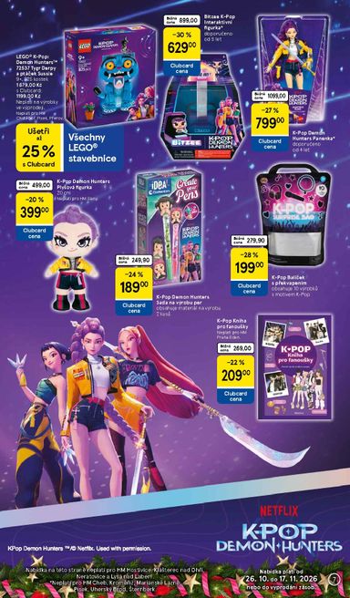 Leták Tesco - Tesco - Vánoční katalog hraček od 26.10. do 17.11. - strana 7
