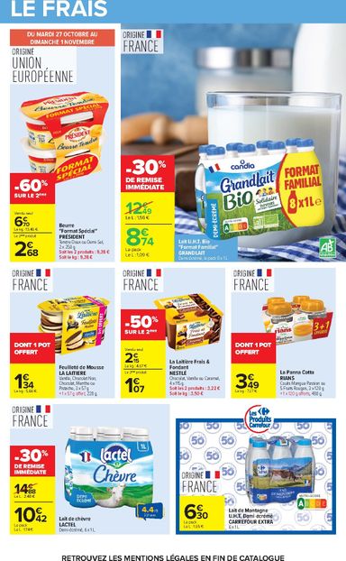 Catalogue Carrefour - Carrefour valable dès le 27/10 au 09/11 - page 36