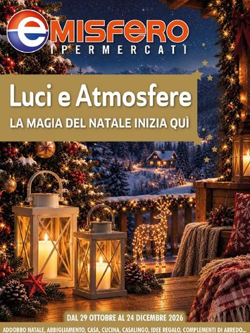 Volantino Emisfero - Emisfero - Catalogo idea regalo valido dal 29/10 al 24/12 - pagina 1