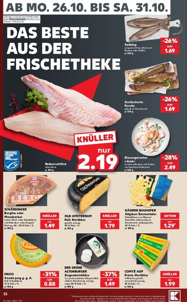 Leták Kaufland Německo - Kaufland Německo od 26.10. do 31.10. - strana 32