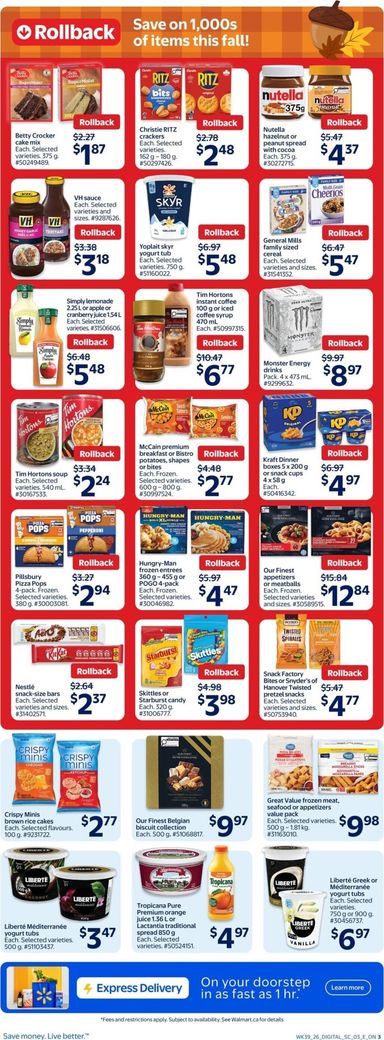 Flyer Walmart - Walmart valid since 10-22 until 10-28 - page 6