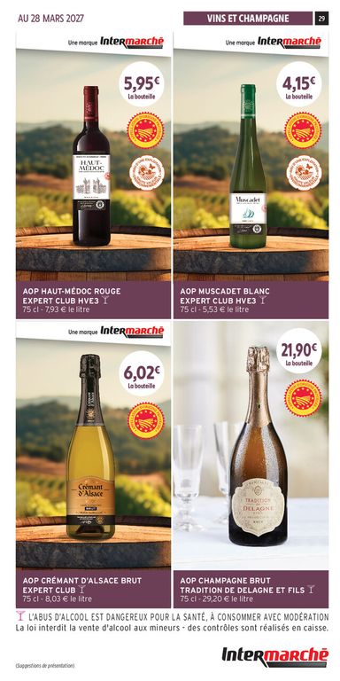 Catalogue Intermarché - Intermarché - Les Menus Traiteur valable dès le 06/10 au 28/03 - page 29