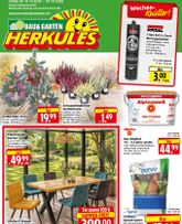 Herkules - Bau & Garten-Prospekt gültig ab Montag 19.10.2026