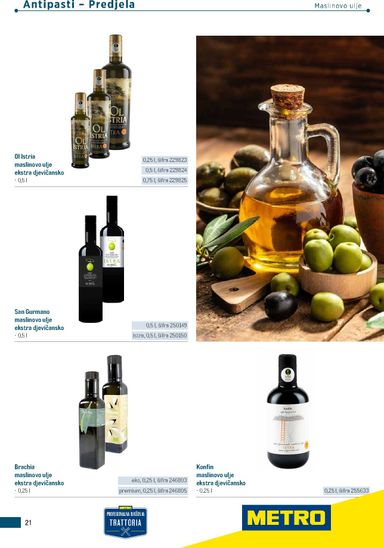 Katalog Metro - Metro - Poslovna rješenja - Trattoria vrijedi od 04.03. do 31.12. - stranica 21