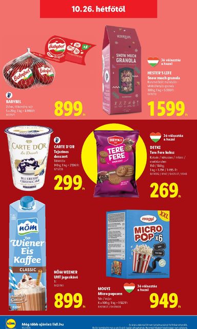 Akciós újság Lidl - Lidl érvényes 10.22.-tól 10.28.-ig - 70 oldal