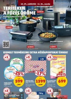 PENNY akciós újság, érvényes csütörtöktől 10.29.