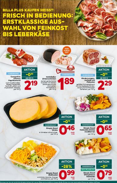 BILLA-Flugblatt - Billa Plus gültig ab 22.10. bis 28.10. - seite 12
