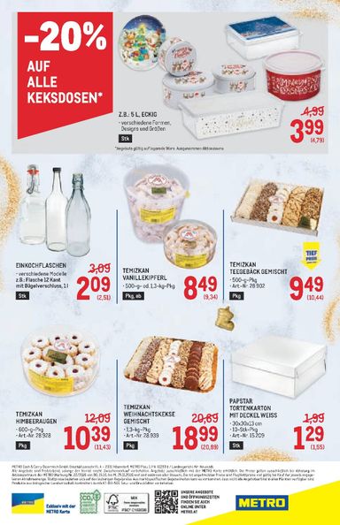 METRO-Flugblatt - Metro - Backen Spezial gültig ab 15.10. bis 25.11. - seite 12