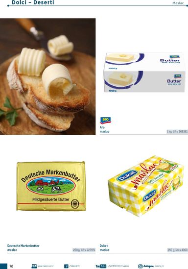 Katalog Metro - Metro - Poslovna rješenja - Trattoria vrijedi od 04.03. do 31.12. - stranica 70