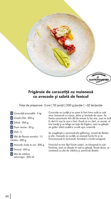 Catalogul Metro - Metro - ReView - Tendințe și Recomandări de la 10.11. până la 31.10. - pagina 40