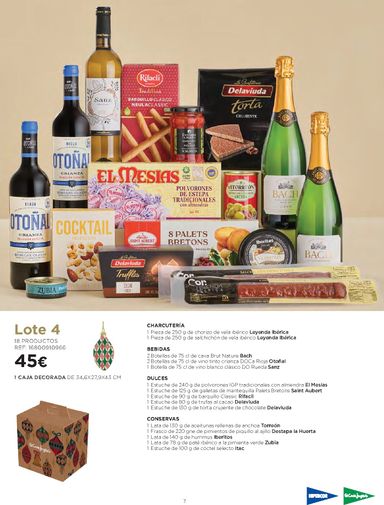 Folleto El Corte Inglés - El Corte Inglés - Cestas de Navidad del 09/10 al 25/12 - página 7