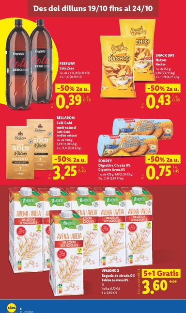 Folleto Lidl - Lidl - Llinars del Vallès del 19/10 al 24/10 - página 4