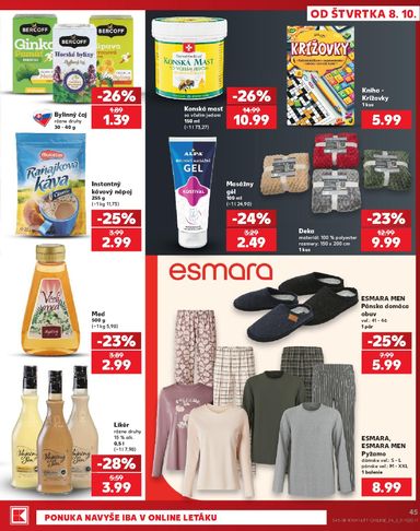 Leták Kaufland - Kaufland od 08.10. do 14.10. - strana 45