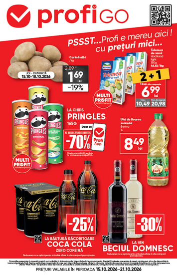 Catalogul PROFI - PROFI Go de la 15.10. până la 21.10. - pagina 1