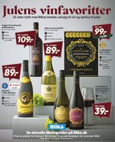Bilka - Julens vinfavoritter gyldigt fra fredag 30.10.2026