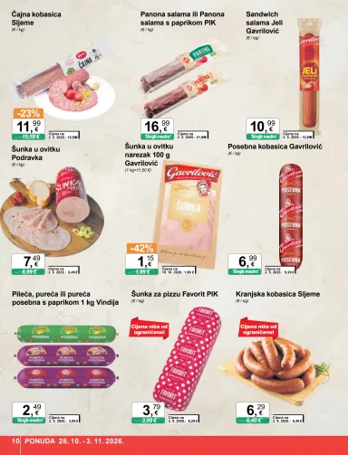 Katalog KTC - KTC vrijedi od 28.10. do 03.11. - stranica 10